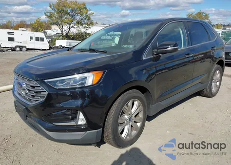 2020 Ford Edge Titanium из США, поврежденный, VIN 2FMPK4K92LBA15514